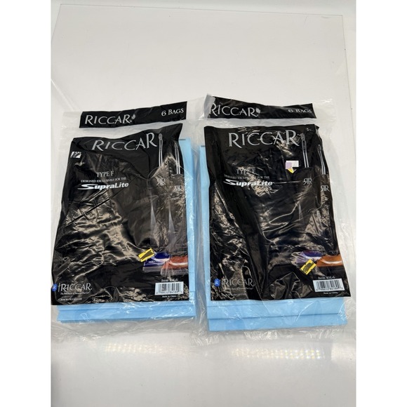 Riccar Other - 2 Packs Vacuum cleaner bags Riccar RSL-6 TYPE F SupraLite models